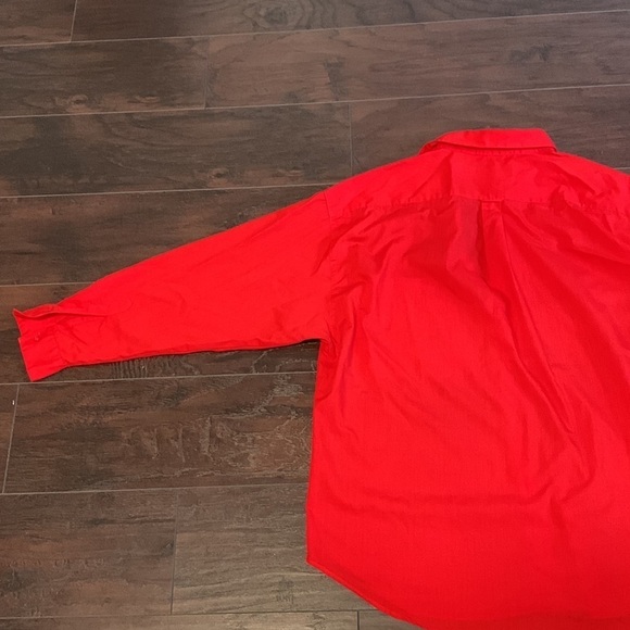 Vintage Red 1980s Diane von Furstenberg Blouse, sz M. - Picture 10 of 12